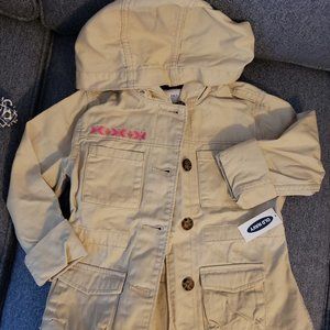 NEW Old Navy Girls Tan Jacket Size 6/7